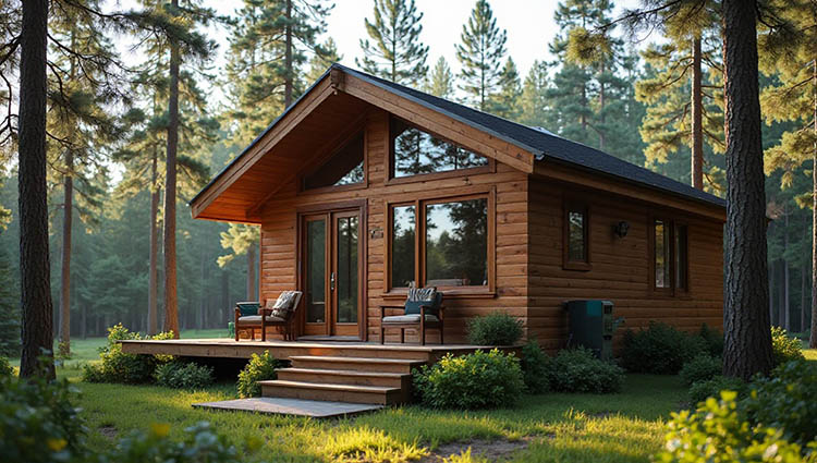 cabaña de madera galicia bungalow